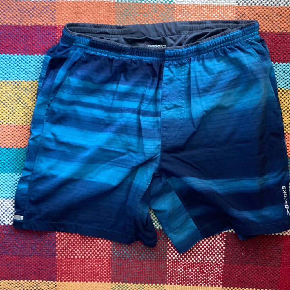Brooks running shorts / swim trunks